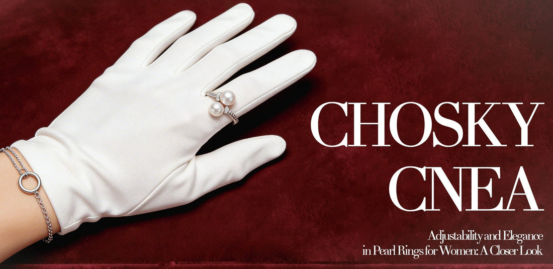 Adjustability and Elegance in Pearl Rings for Women: A Closer Look
