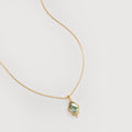 Moss Agate Pendant Necklace