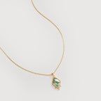 Moss Agate Pendant Necklace