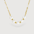 Pearl Station Necklace