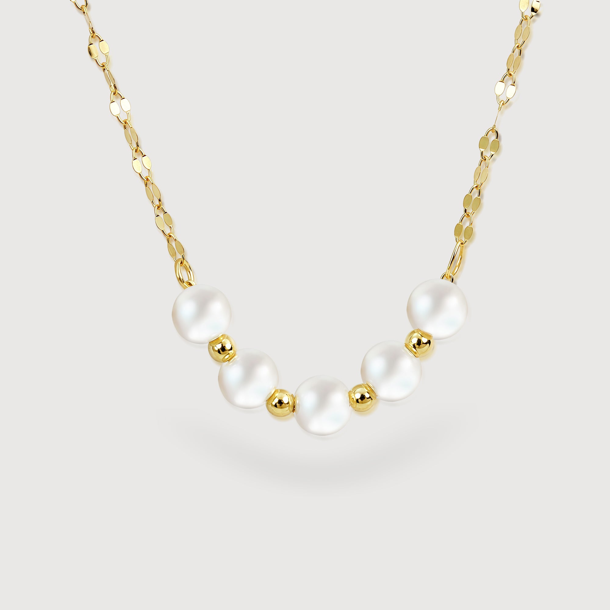 Pearl Station Necklace