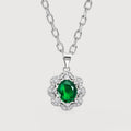 Green Pendant Necklace