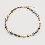 Pearl Gem Gold Necklace