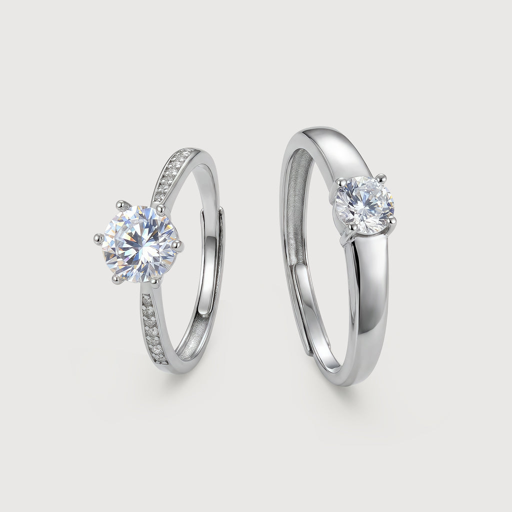 Zircon Promise Rings