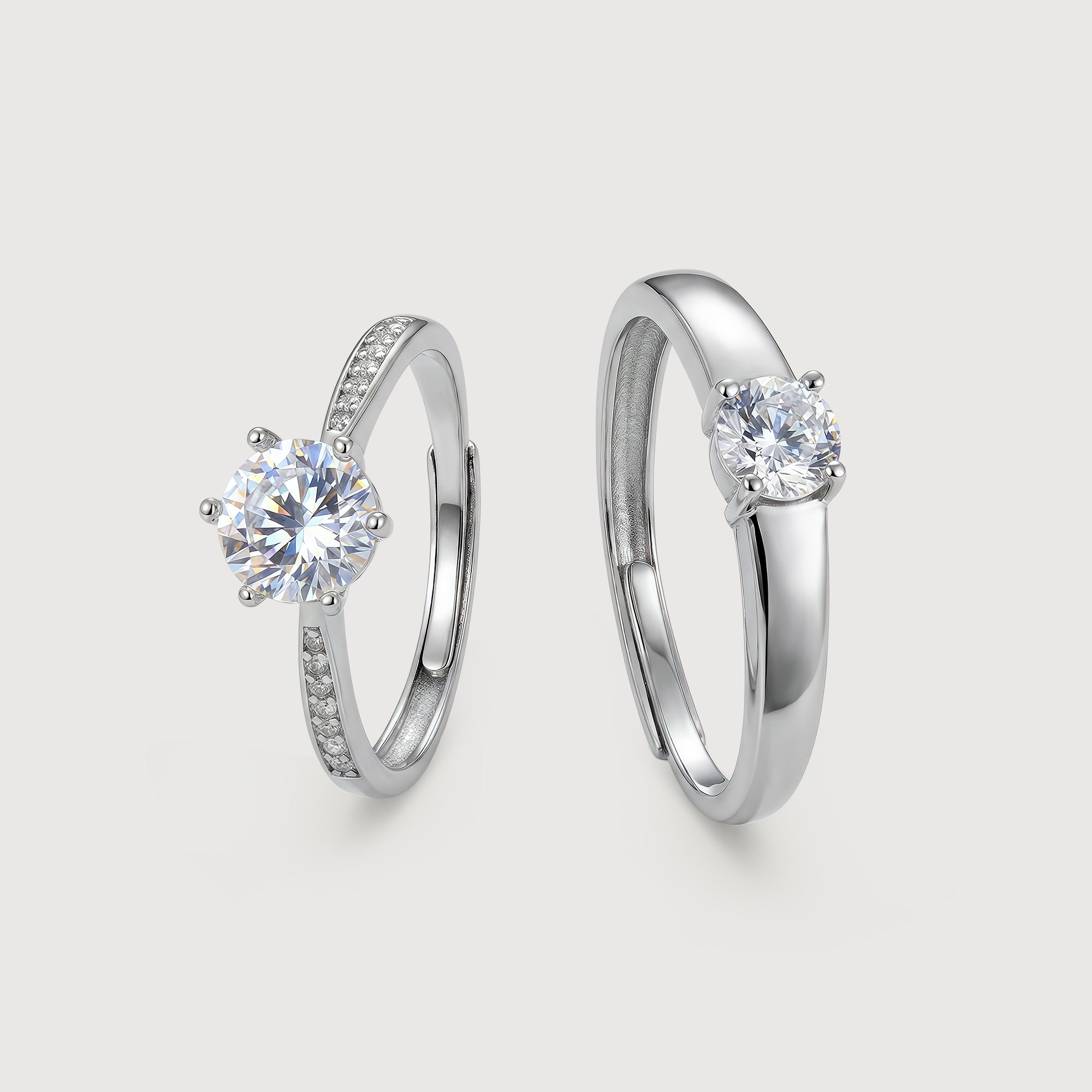 Zircon Promise Rings