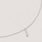 Zircon Bar Necklace