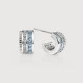Zircon Huggie Earrings