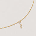 Zircon Bar Necklace
