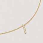 Zircon Bar Necklace