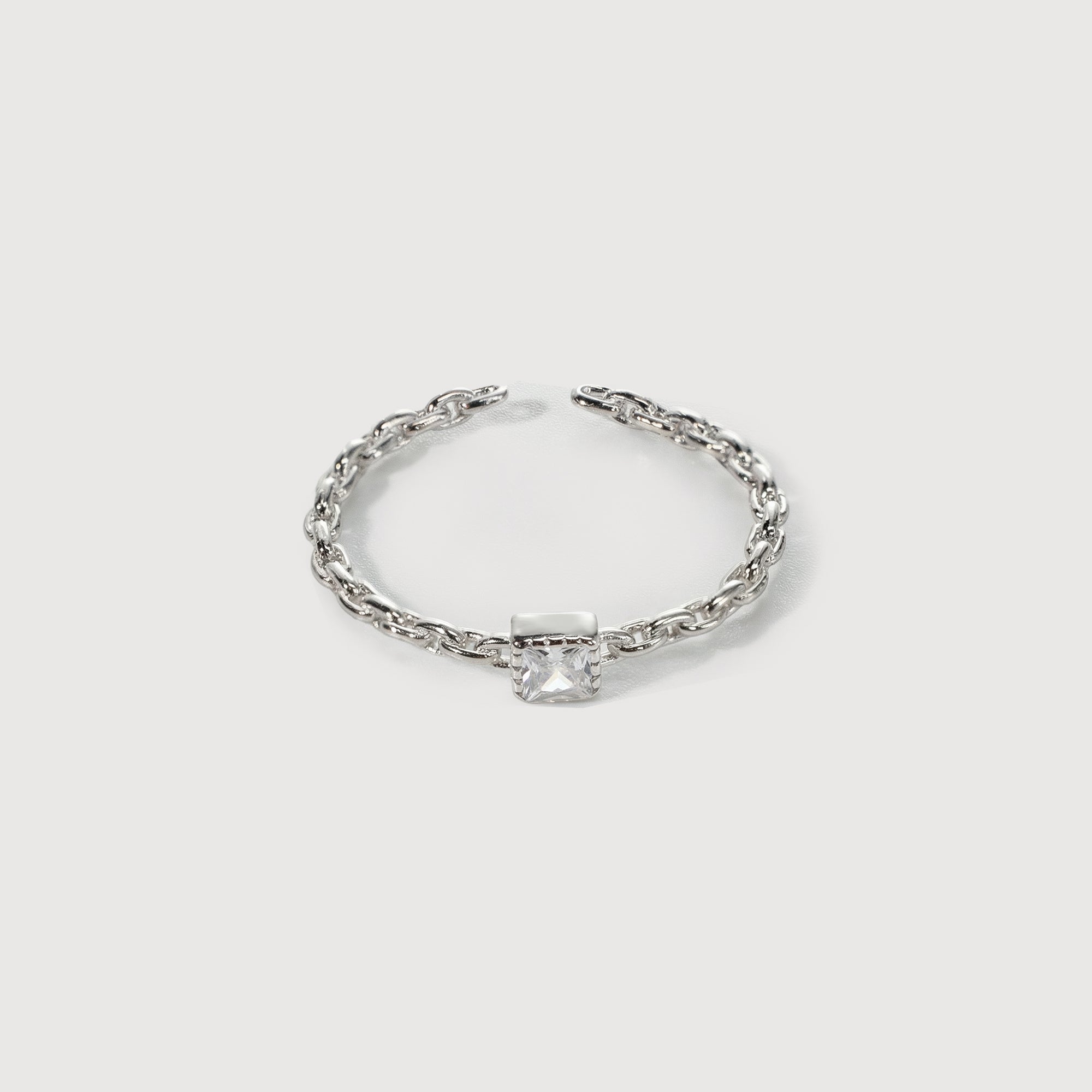 Zircon Chain Ring