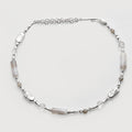 Silver Crystal Necklace