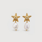 Star Baroque Pearl Earrings