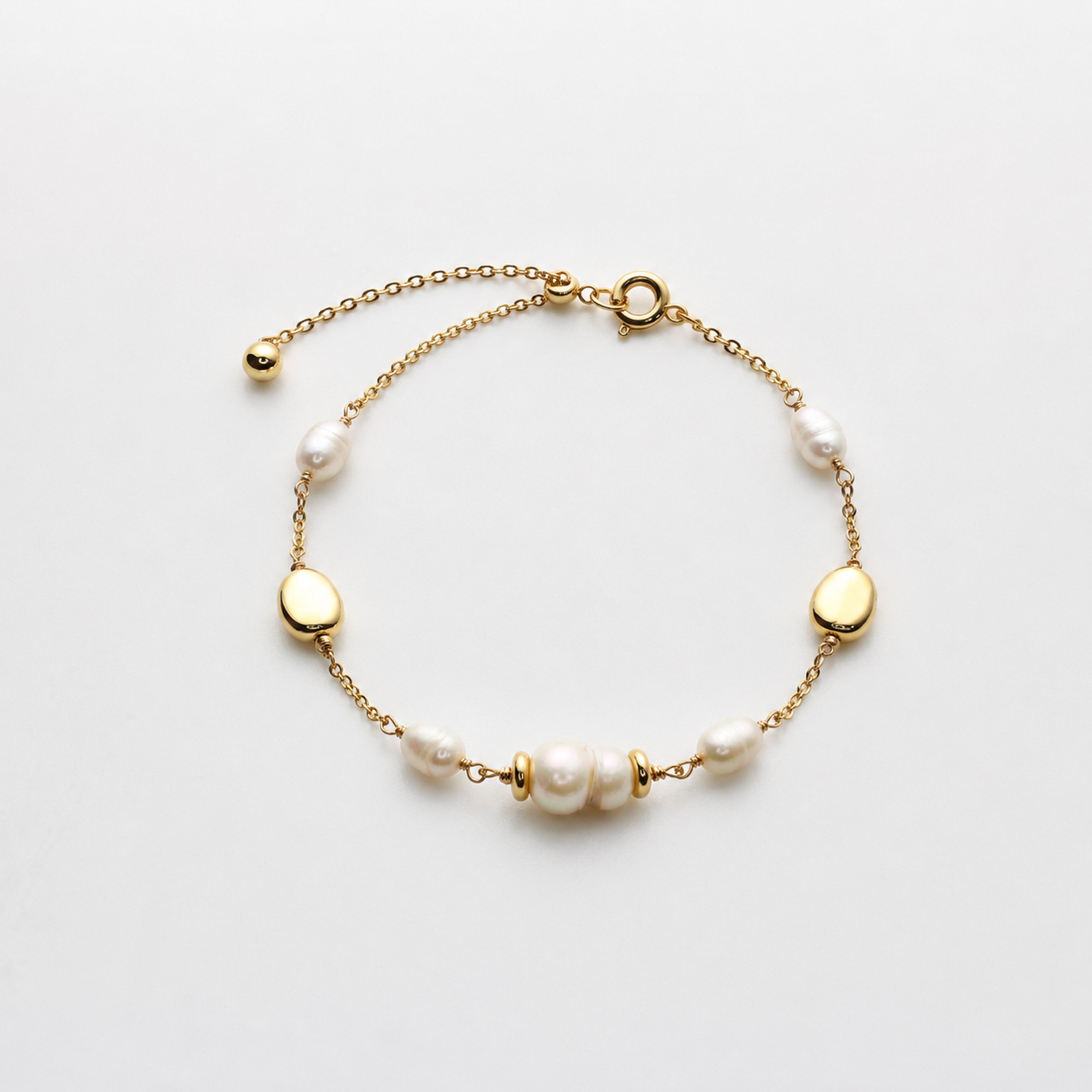 Pearl Station Bracelet