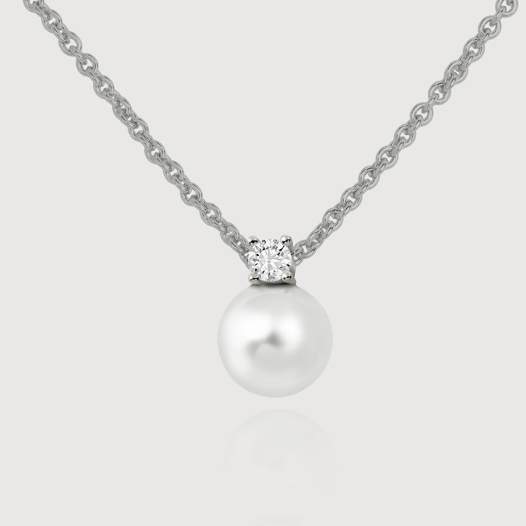 Pearl Silver Necklace
