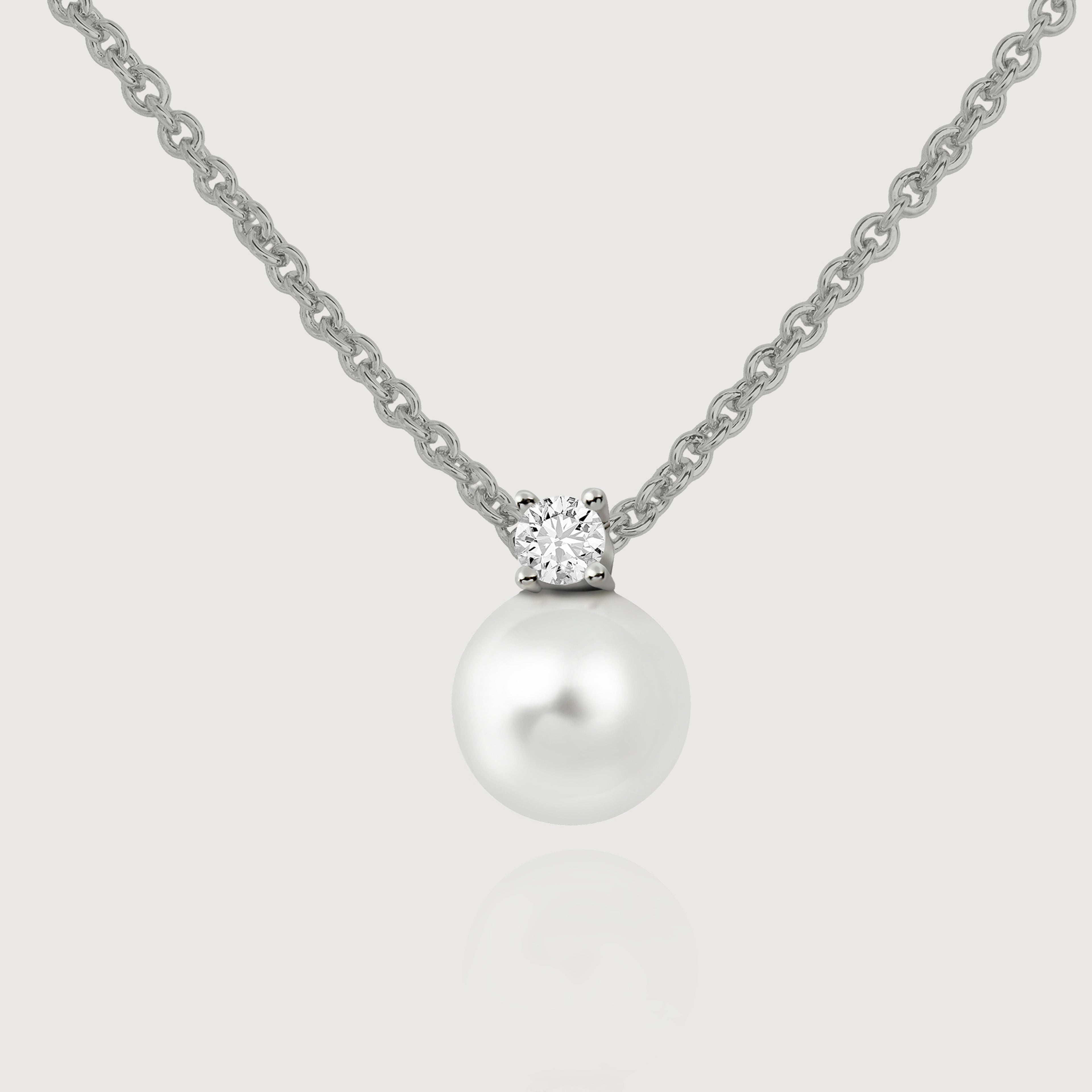 Pearl Silver Necklace