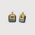 Abalone Shell Drop Earrings
