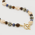Luxe Stone Bead Necklace