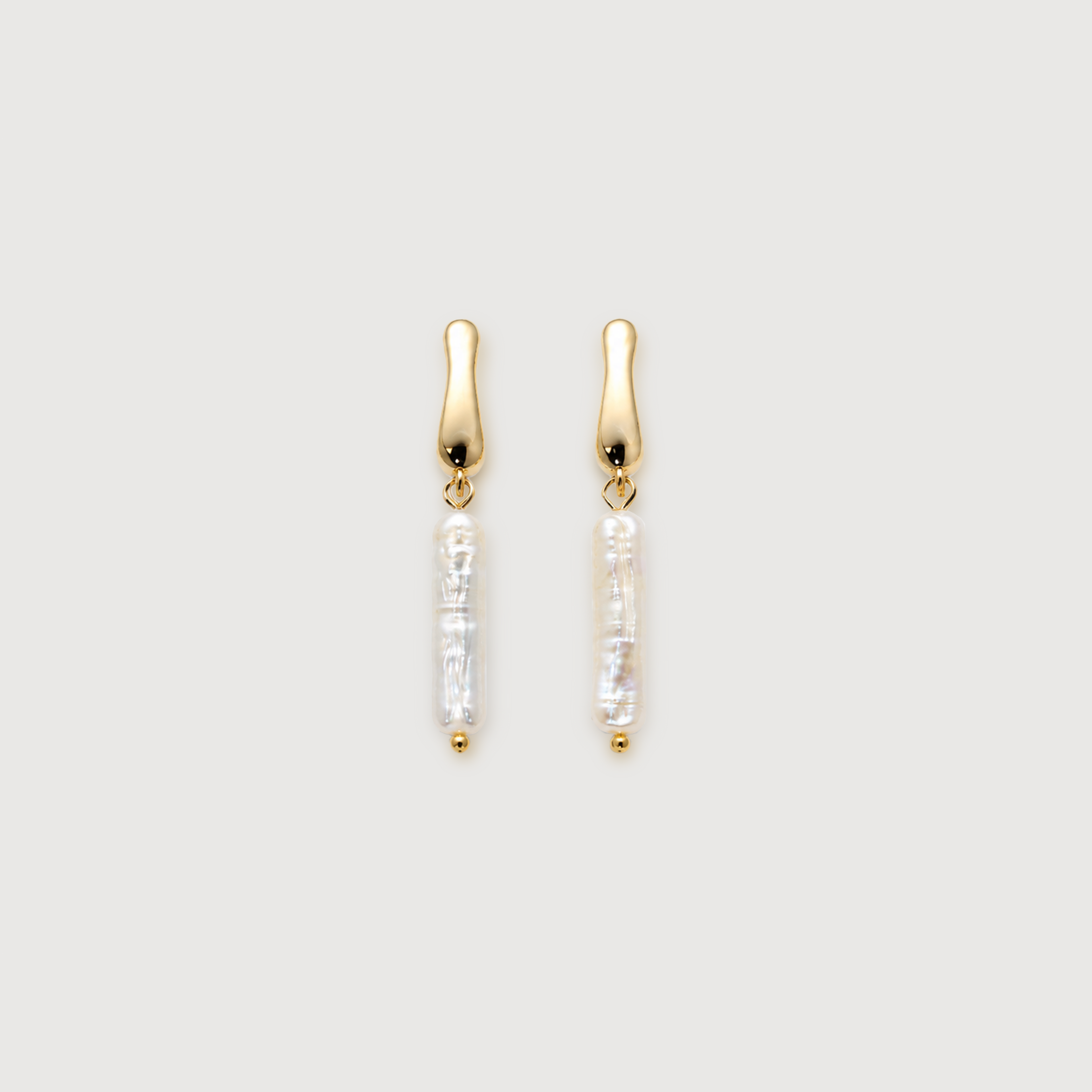 Lustre Pearl Drop Studs
