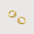 Leaf Huggie Earrings