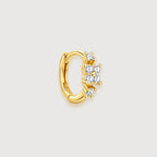 Flora Zircon Huggie