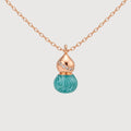 Aqua Drop Necklace