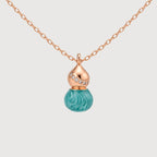 Aqua Drop Necklace