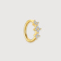 Flora Zircon Huggie