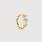 Flora Zircon Huggie