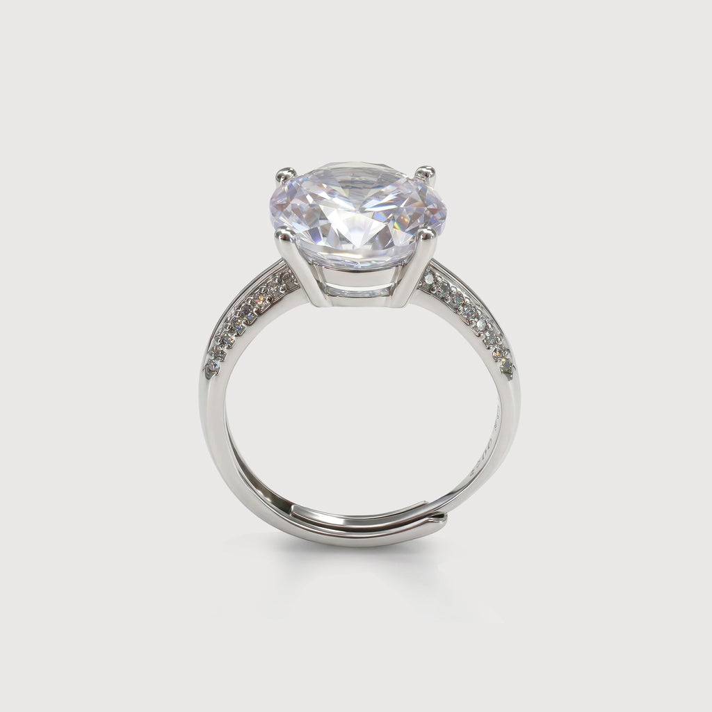 Zircon Solitaire Ring