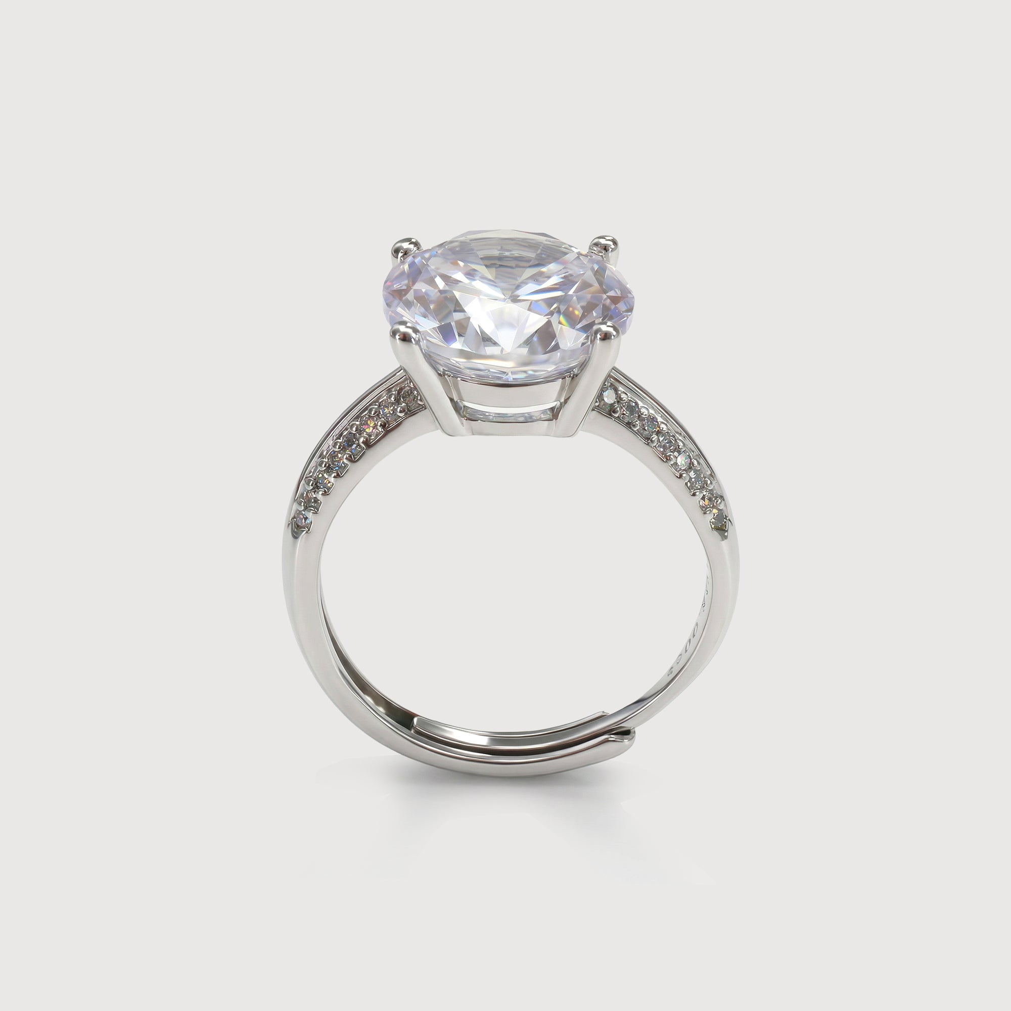 Zircon Solitaire Ring