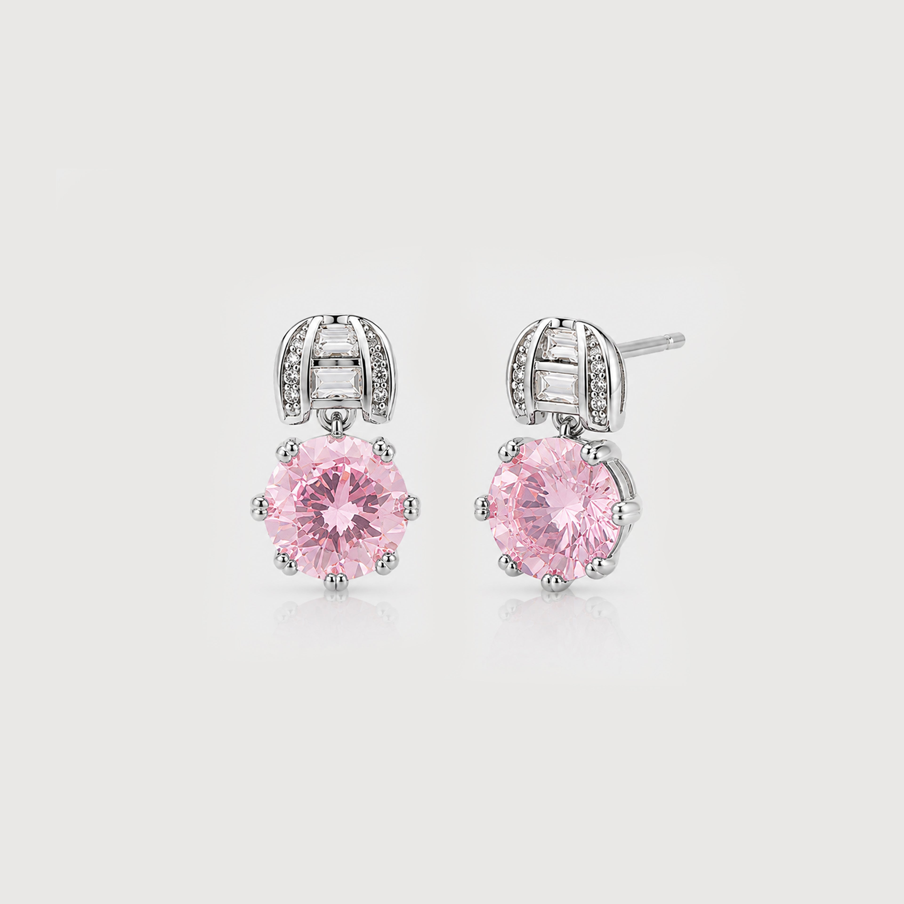 Zircon Drop Earrings