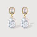 Baroque Pearl Drop Earrings