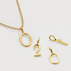 Gold Initial Necklace