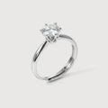 Moissanite Classic Ring
