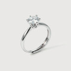 Moissanite Classic Ring