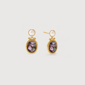 Mosaic Pearl Drop Studs