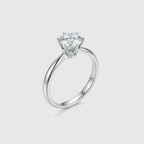 Moissanite Solitaire Ring