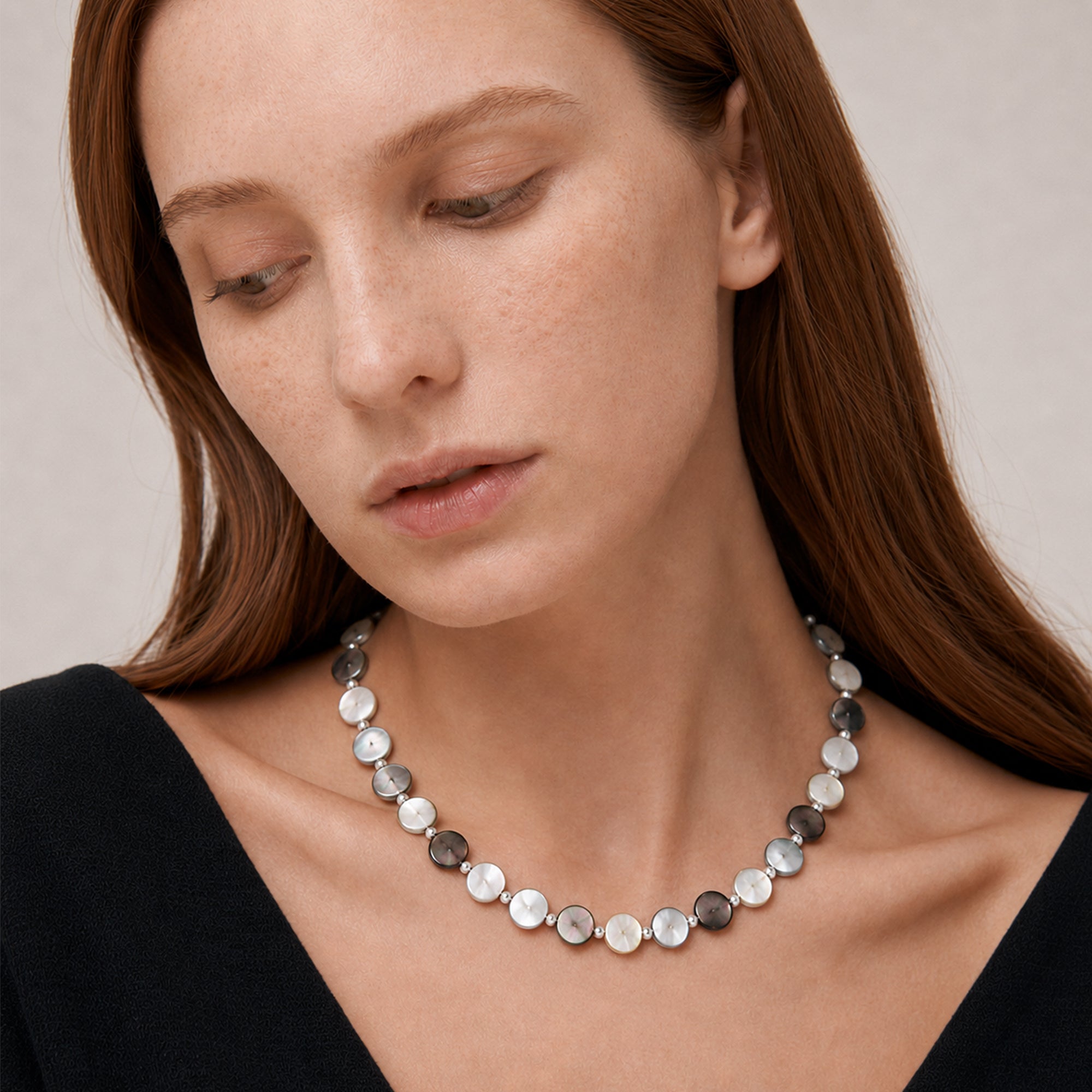 Black Shell Necklace