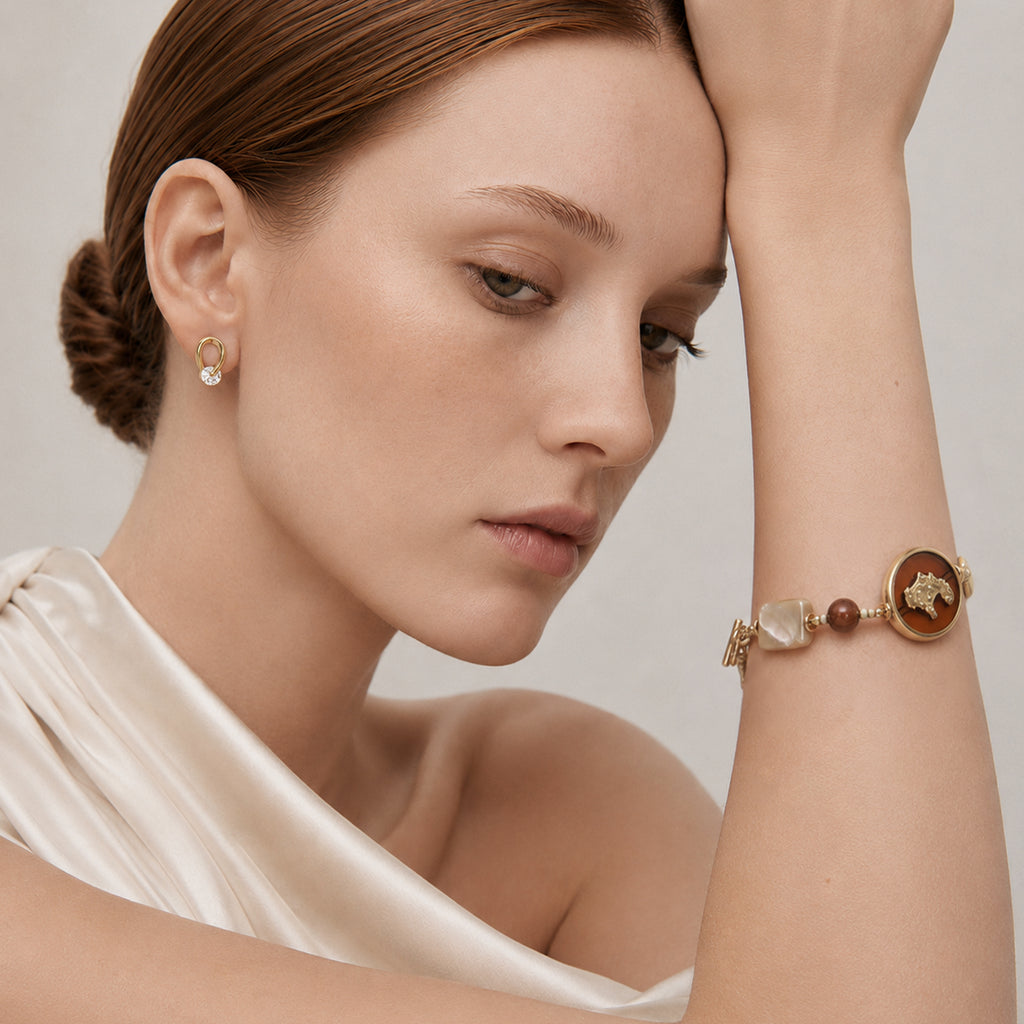 Shell Pearl Bracelet