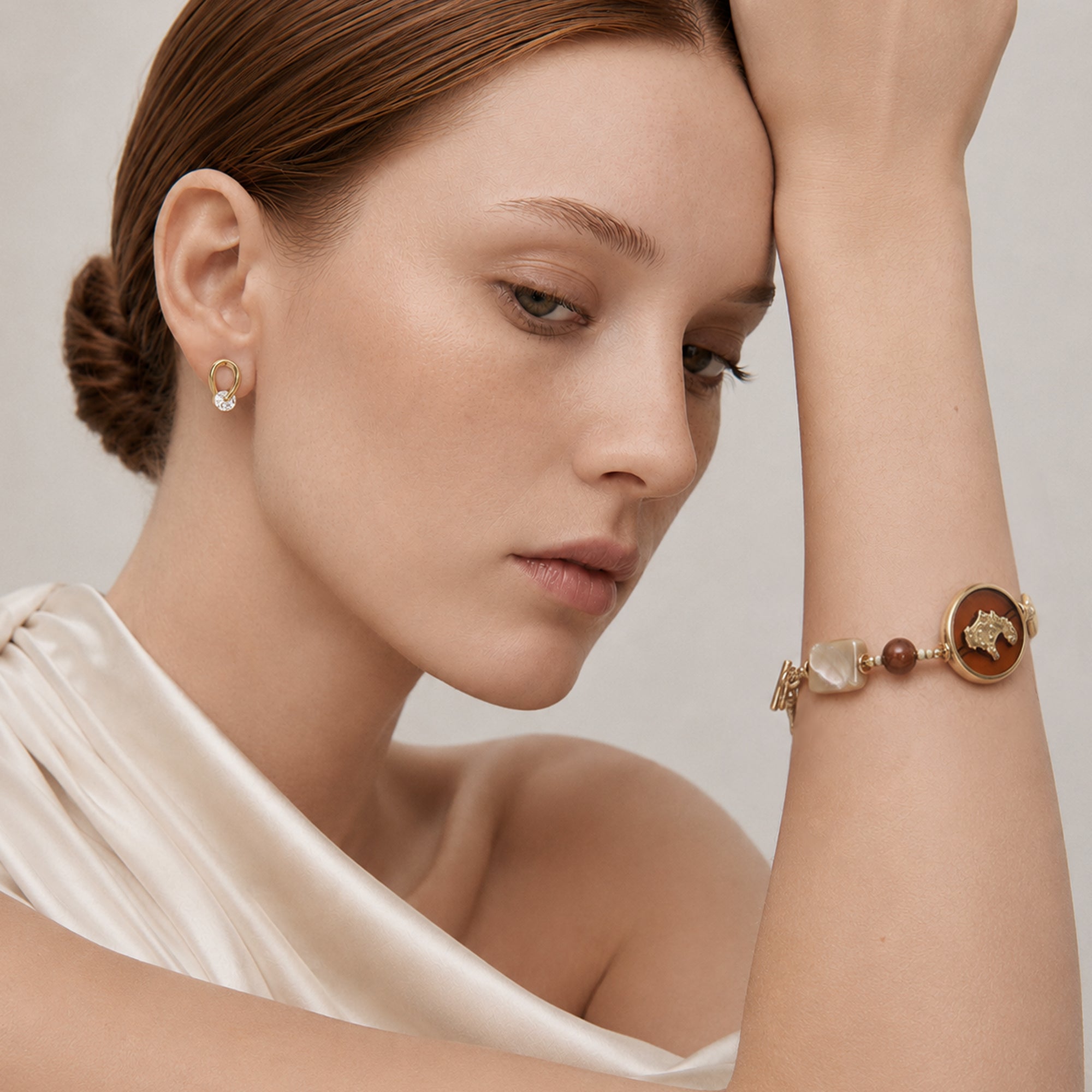 Shell Pearl Bracelet