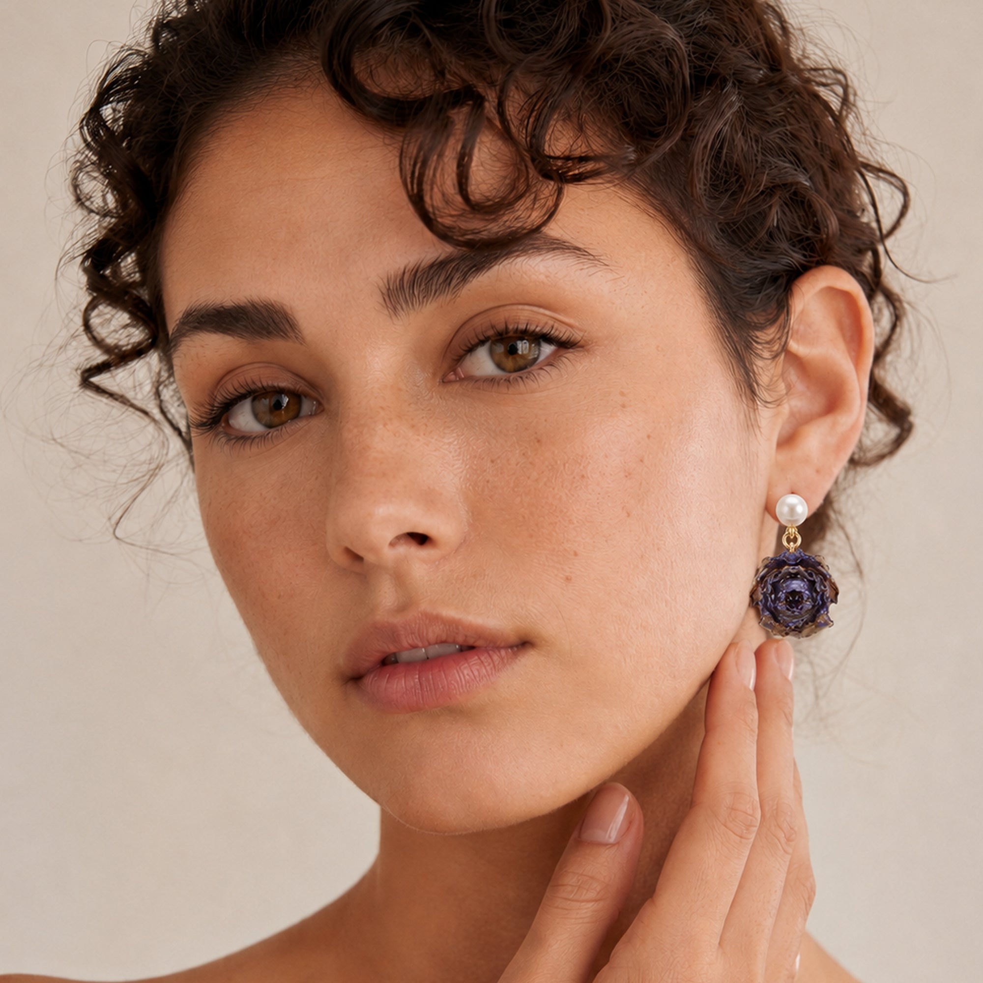 Pearl Violet Bloom Drops