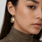 Pearl Garden Drop Earrings