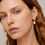 Star Baroque Pearl Earrings