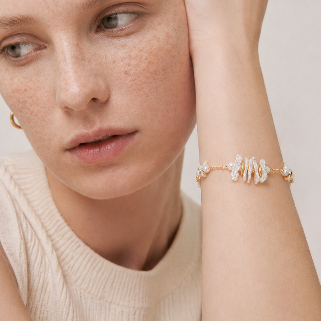 Lumi Baroque Pearl Bracelet