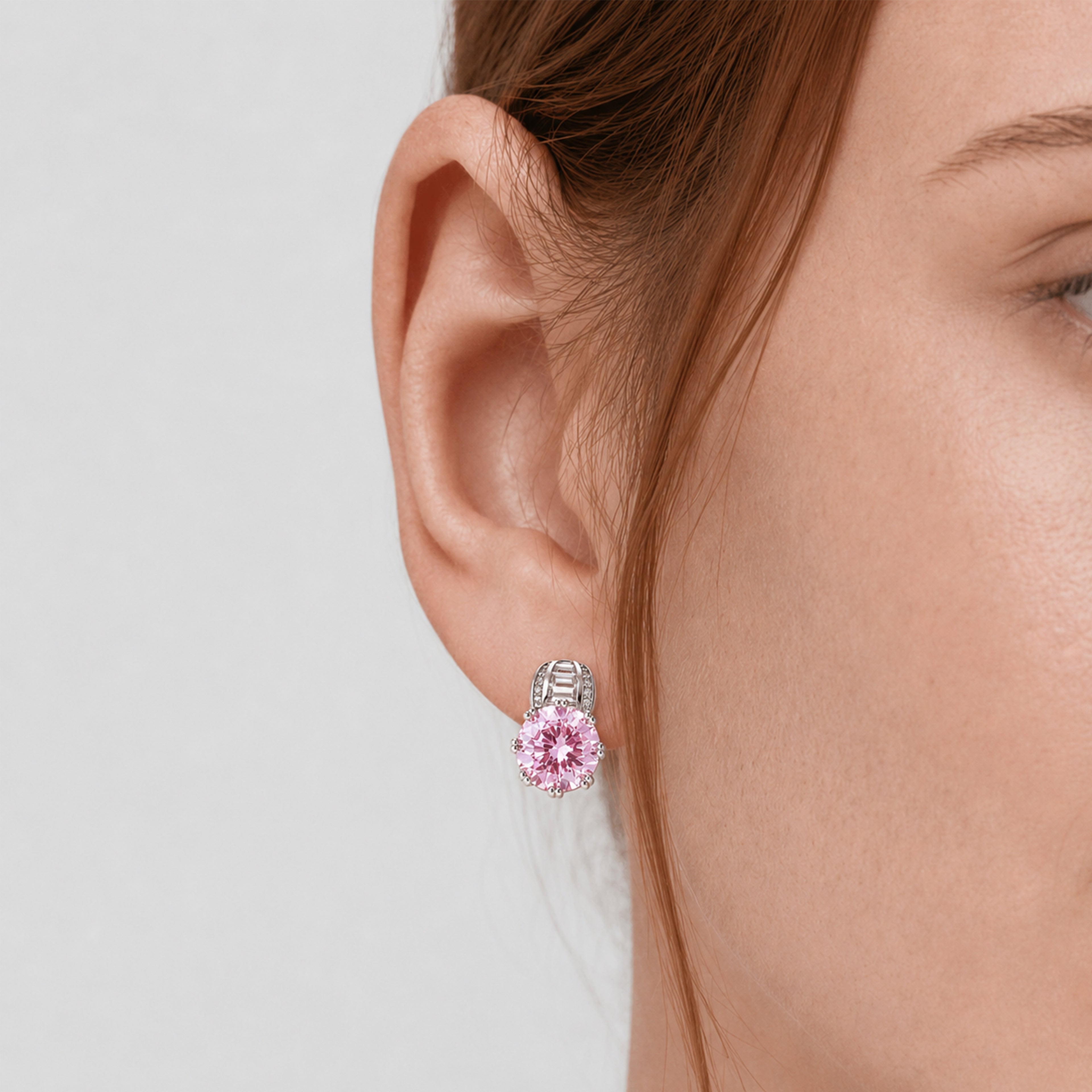 Zircon Drop Earrings