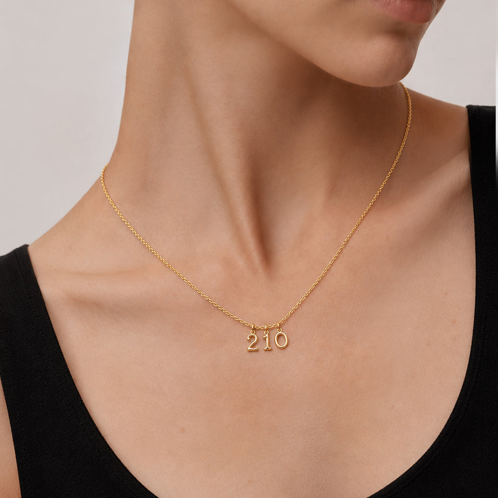 Gold Initial Necklace