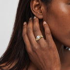 3 ct Moissanite Gold Ring