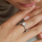 Moissanite Classic Ring