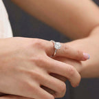 Moissanite Solitaire Ring