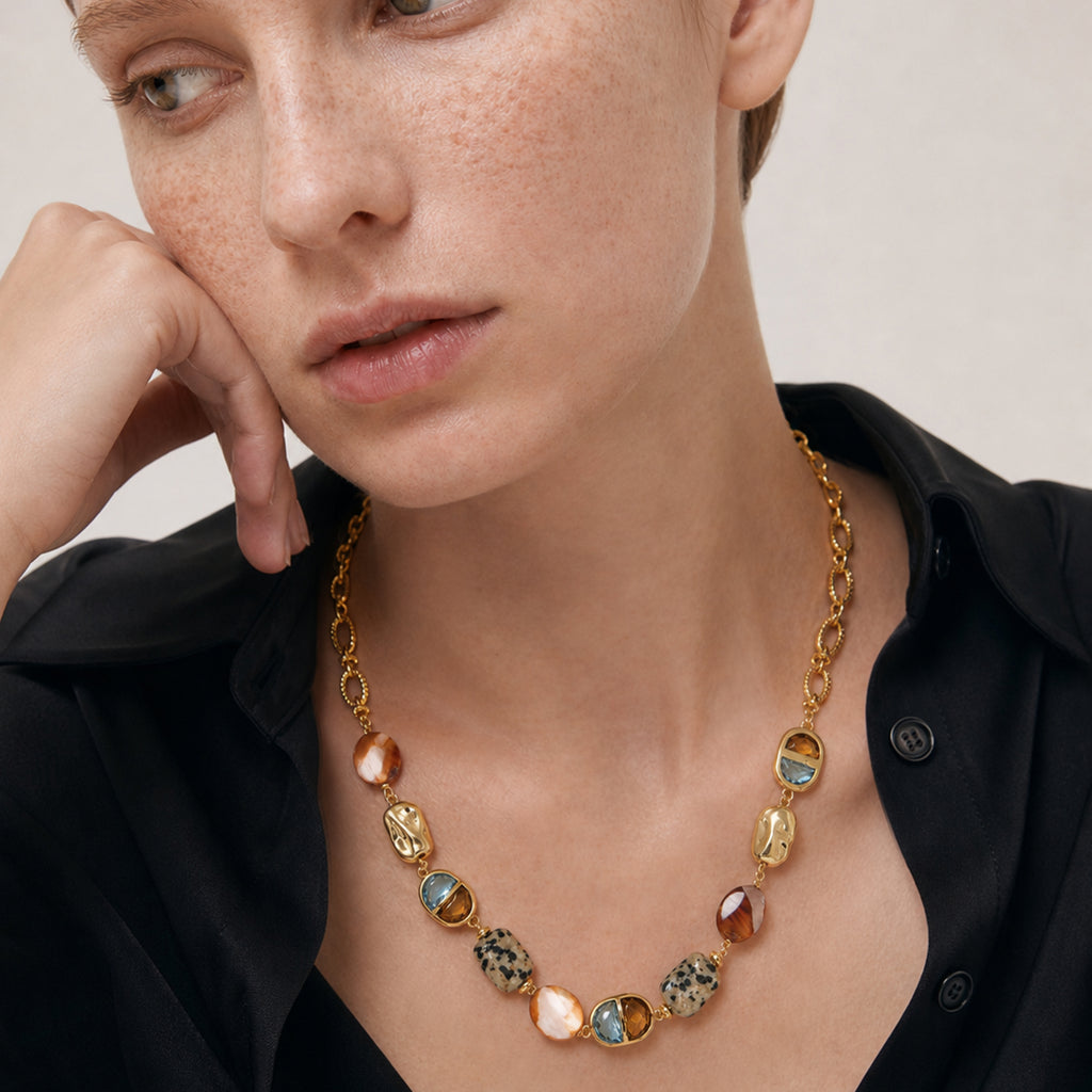 Artisan Gemstone Necklace